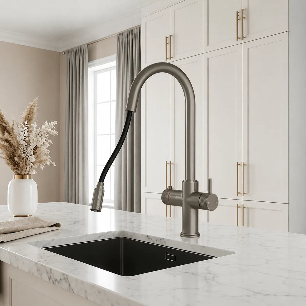 4-in-1 Fohen Kyros Pull Out - Brushed Nickel