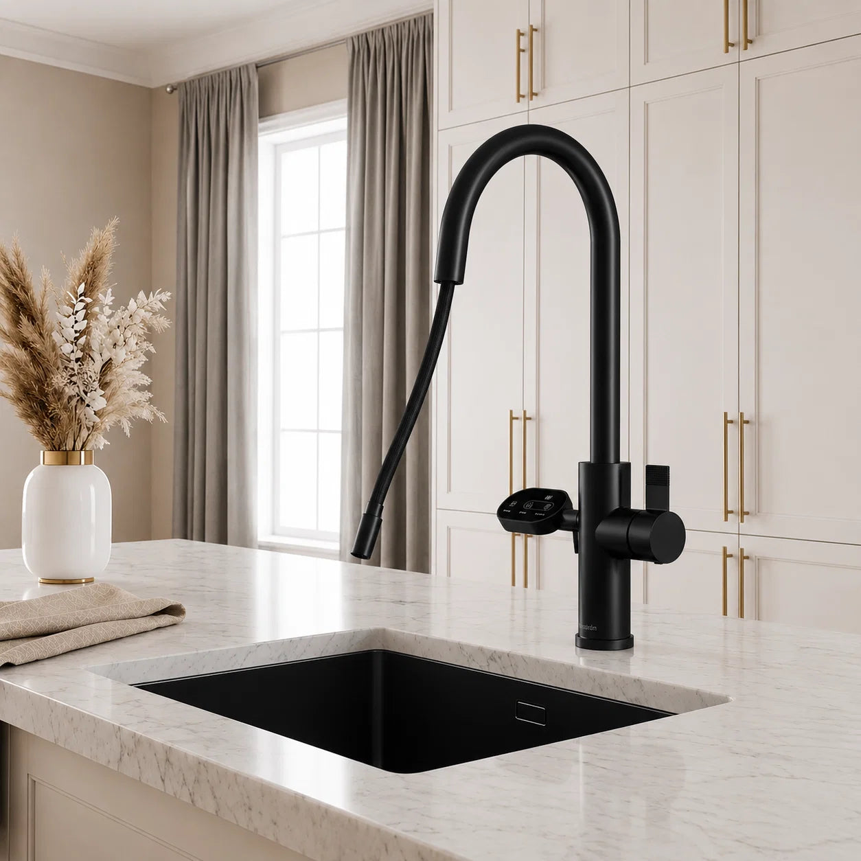 4-in-1 Hanström Nexa Digital Pullout - Matt Black