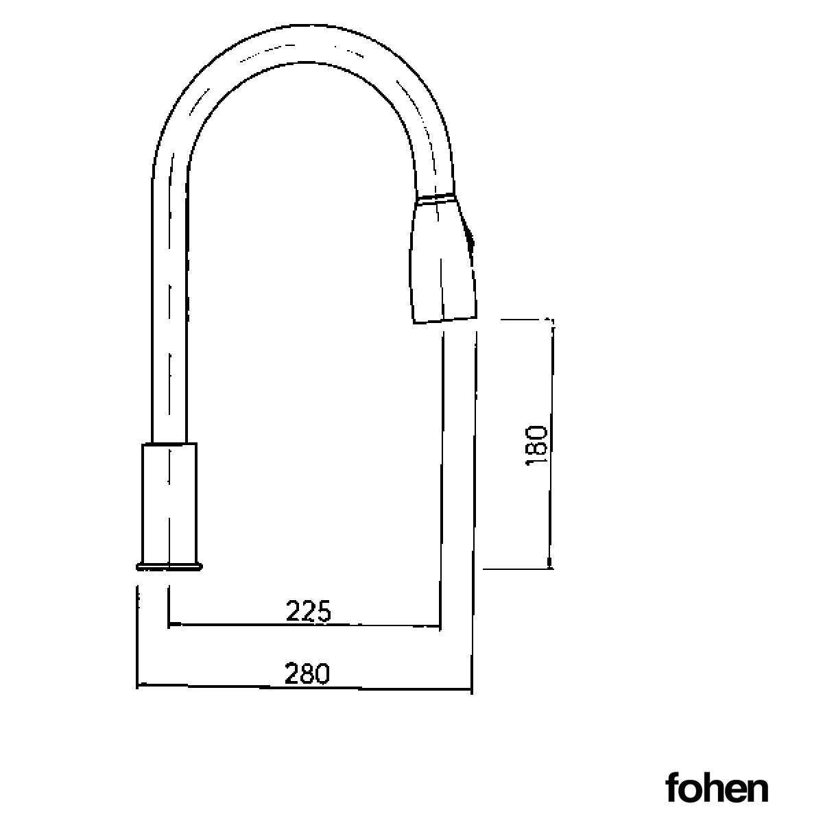 2-in-1 Fohen Lesse - Aged Brass