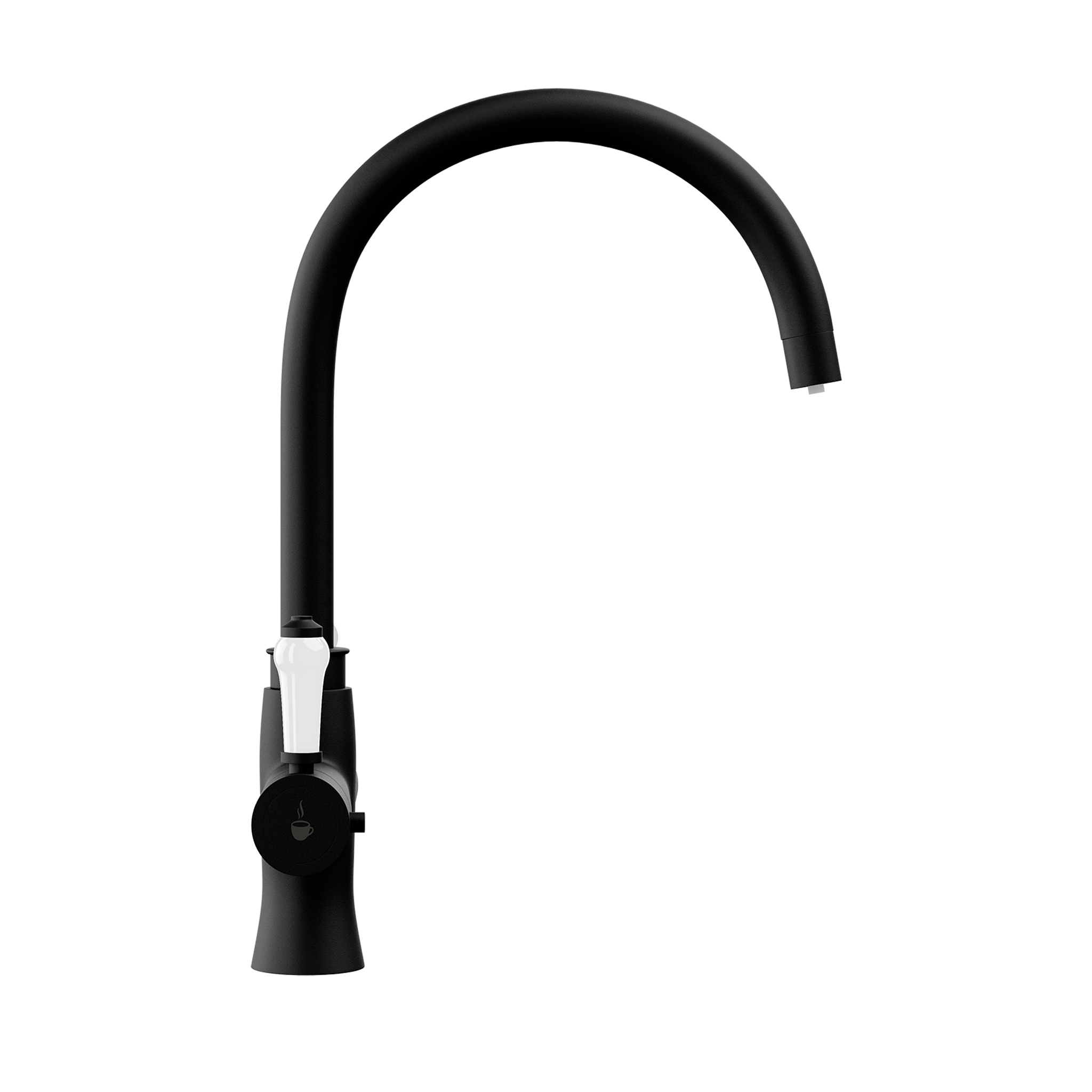 Image of Fohen Fohen Fantale | Matt Black Instant Boiling Water Tap
