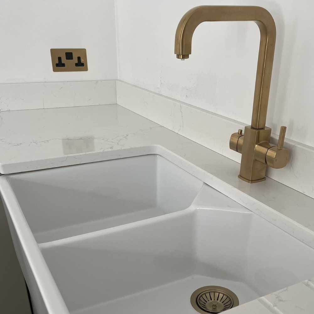 Image of Fohen Fohen Figaro Unfinished Brass Boiling Water Tap