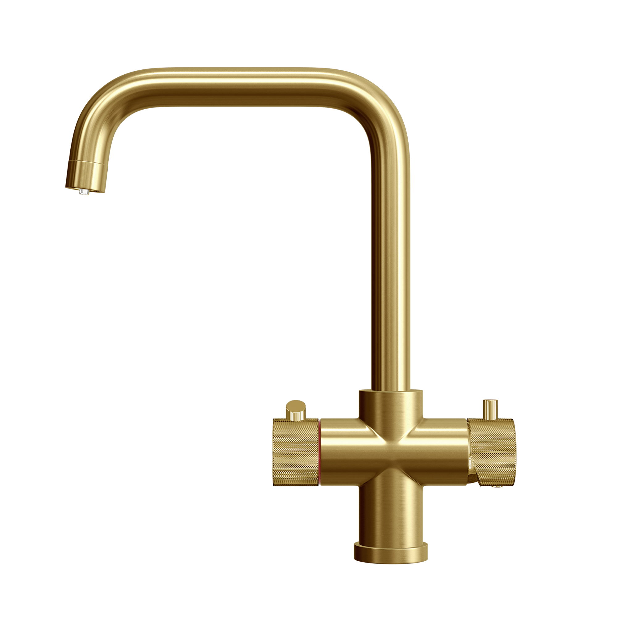 Fohen Fohen Flagro Brushed Gold Instant Boiling Water Kitchen Tap