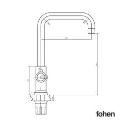 Image of Fohen Fohen Flagro | Matt Black Boiling Water Tap