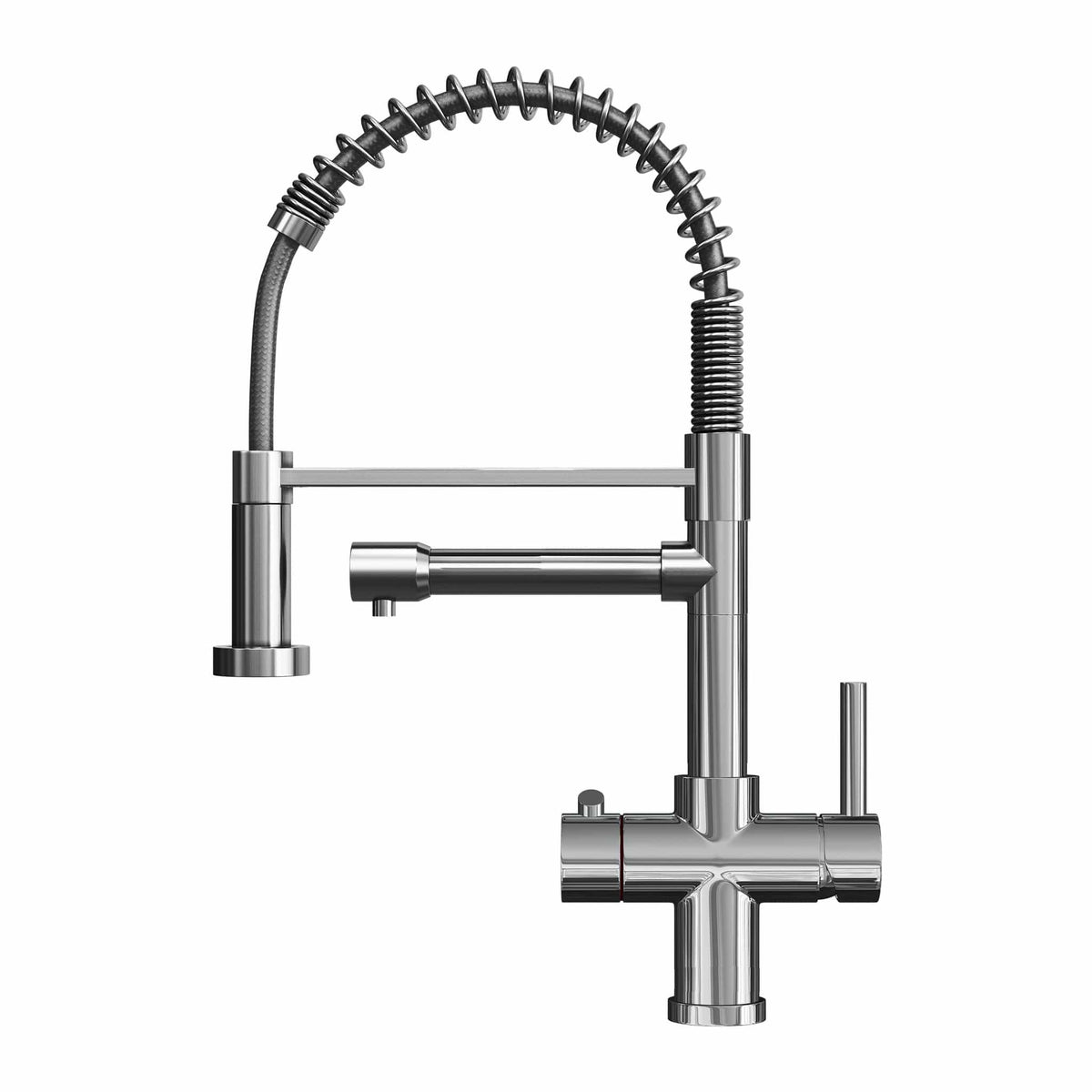 Fohen Fohen Flex Polished Chrome Boiling Water Tap | Flexible Spout