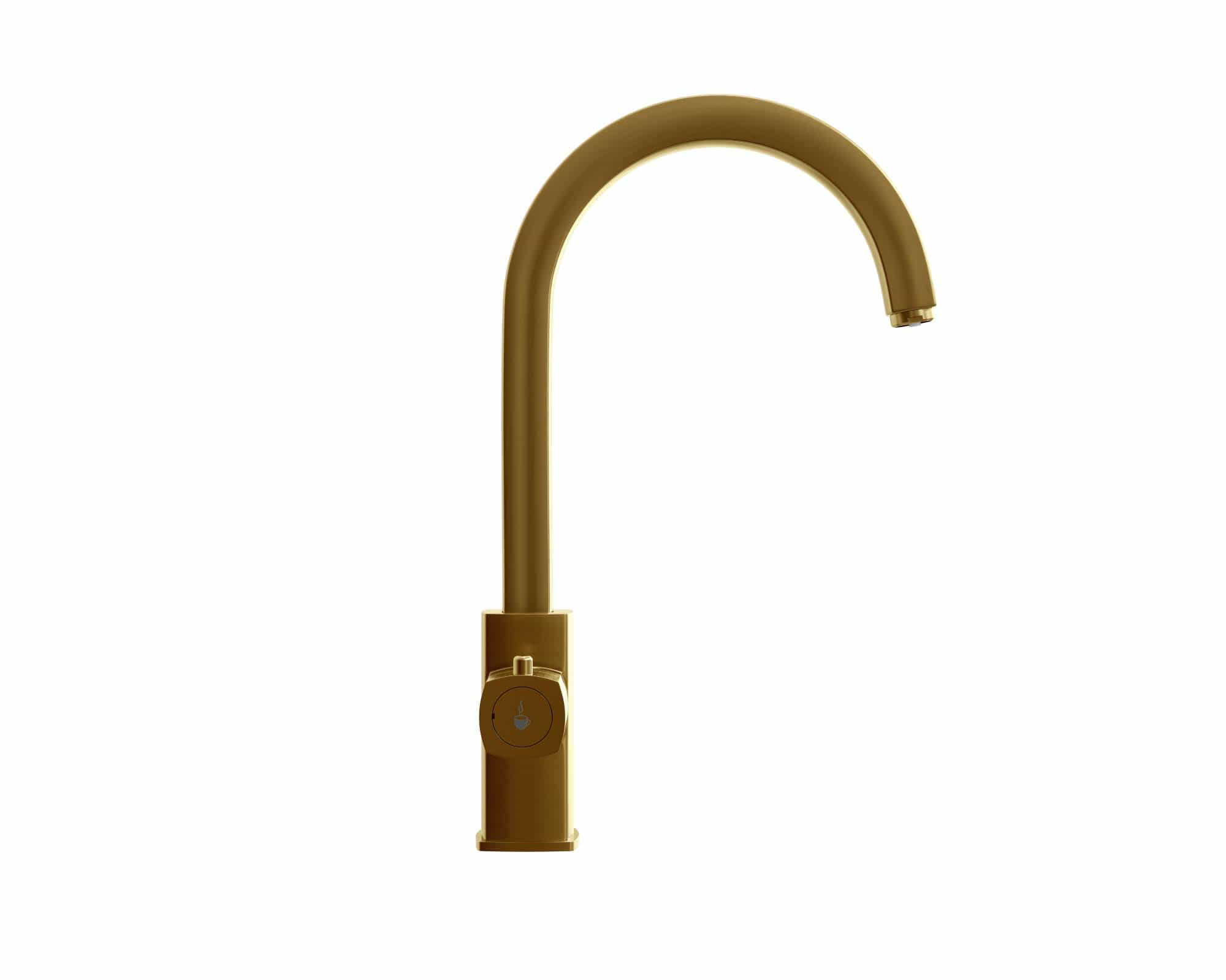 Image of Fohen Fohen Florence Brushed Gold Boiling Water Tap