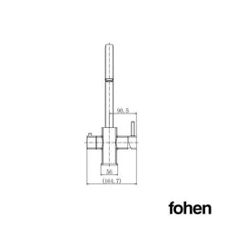 Image of Fohen Fohen Florence Polished Chrome Boiling Water Tap