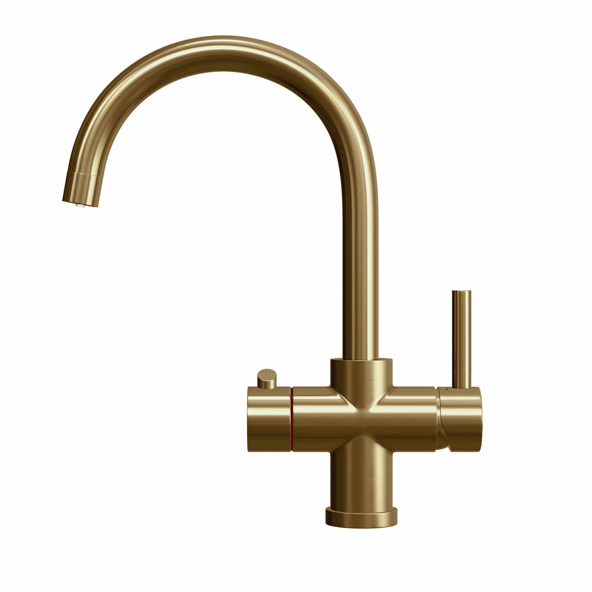 Fohen Fohen Champagne Gold 3-in-1 Instant Boiling Water Taps