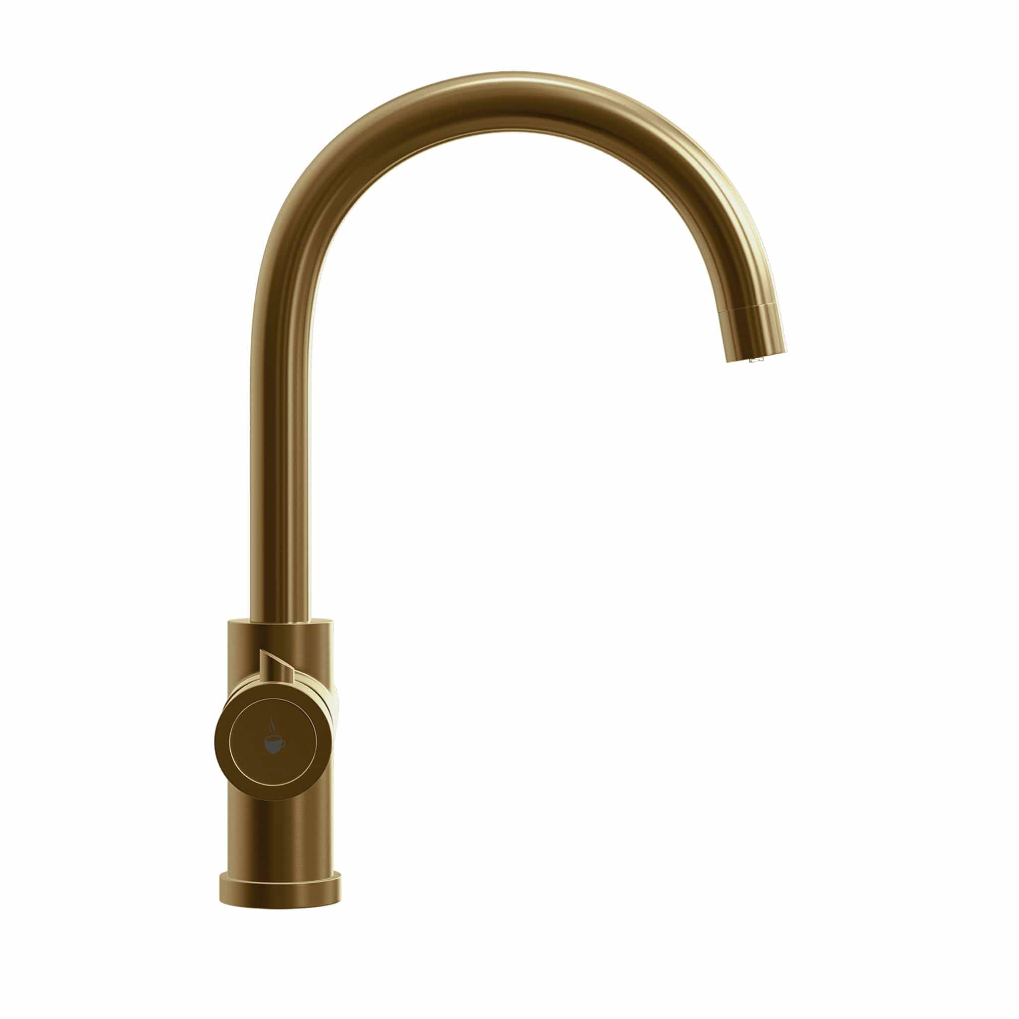 Fohen Fohen Champagne Gold 3-in-1 Instant Boiling Water Taps