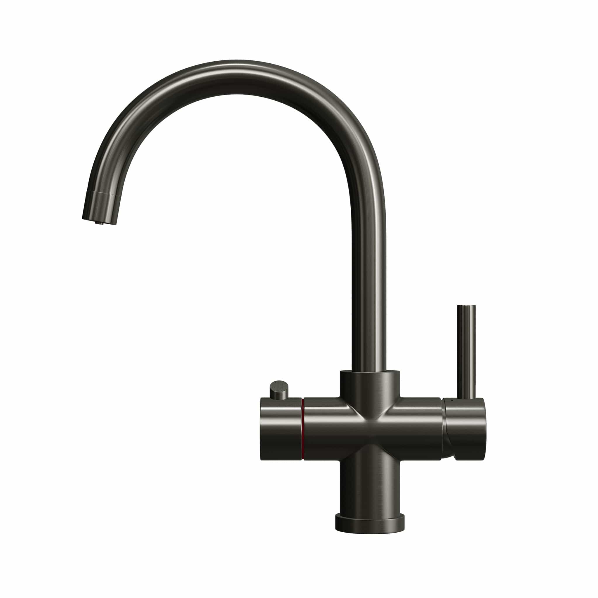 Fohen Fohen Furnas Brushed Gunmetal Grey Boiling Water Tap 