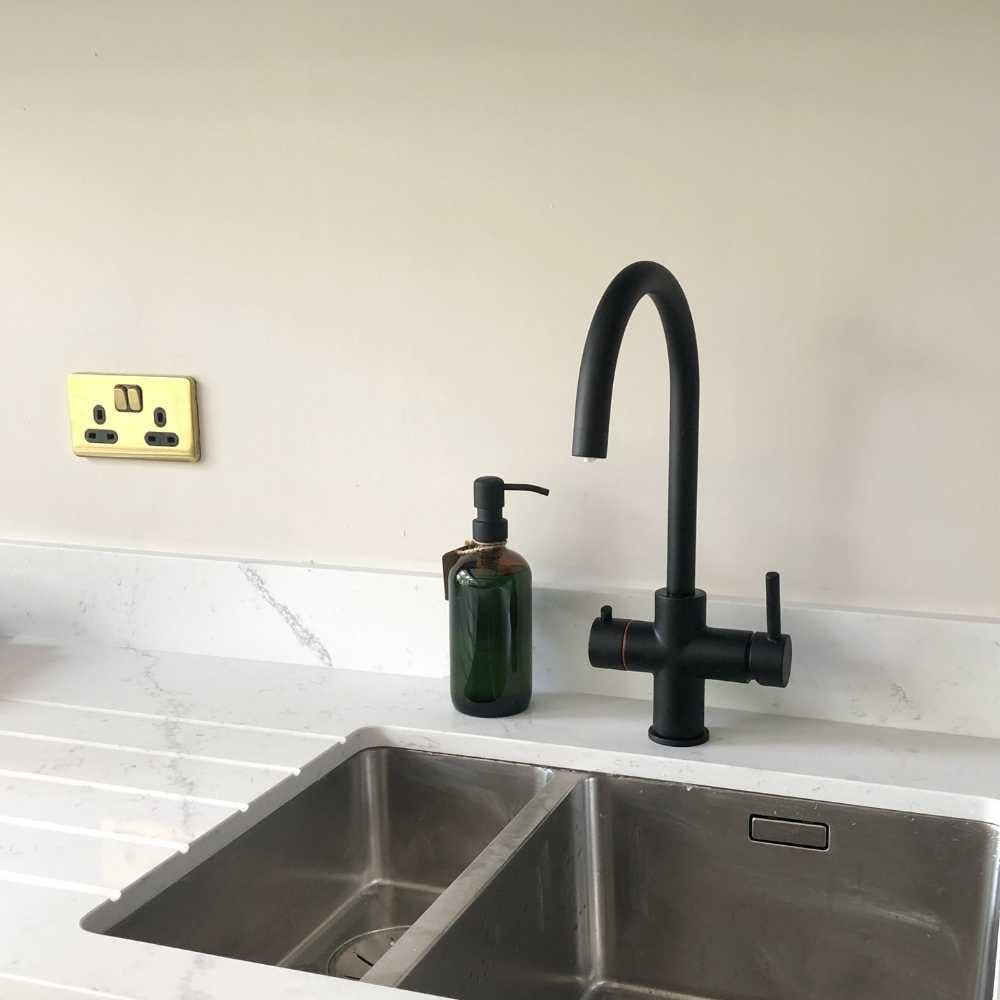 Fohen Fohen Furnas | Matt Black Instant Boiling Water Tap